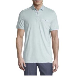New Ted Baker Men's Light Blue Polo Shirt